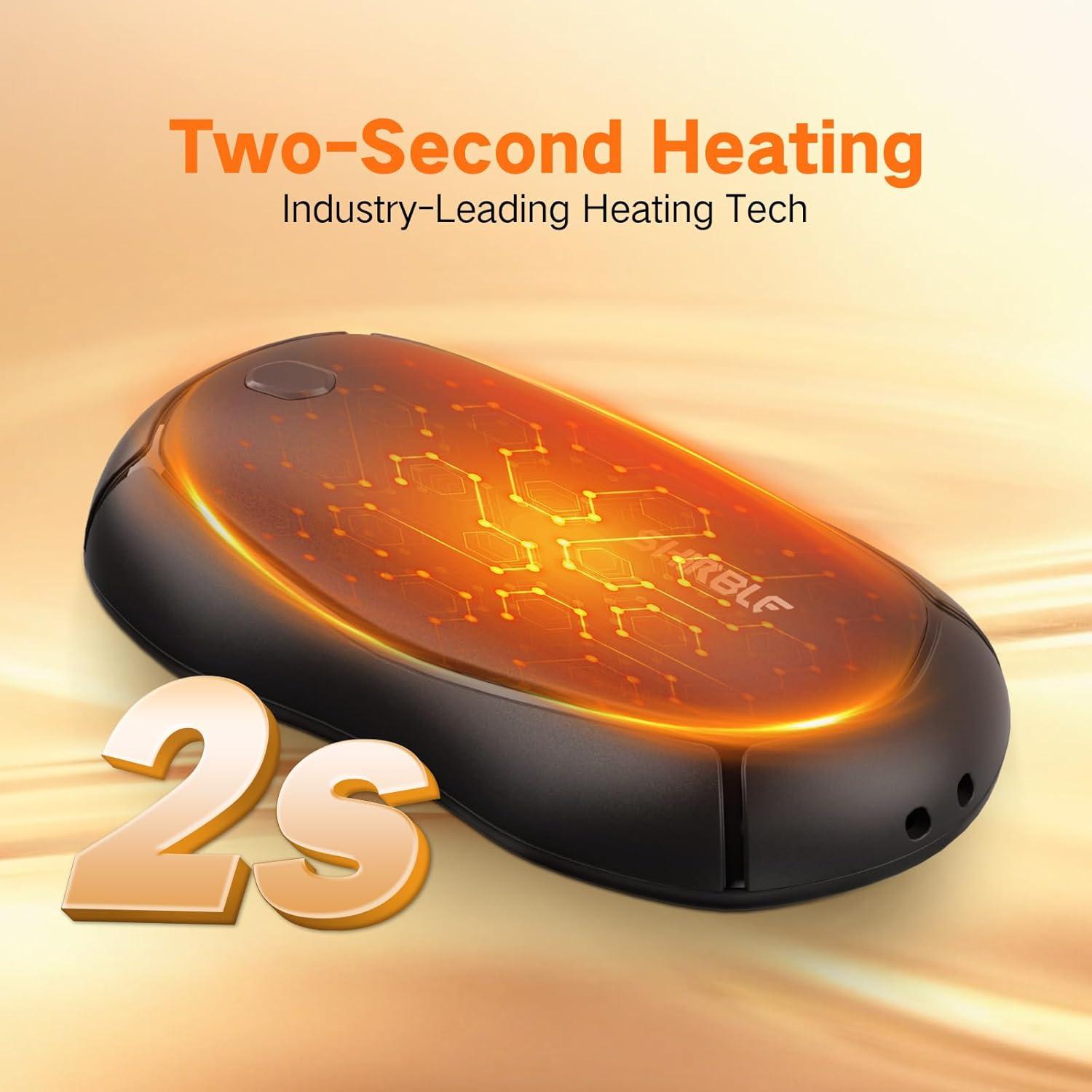 Calentadores de Manos Recargables Shirble OT105 - 2 Piezas