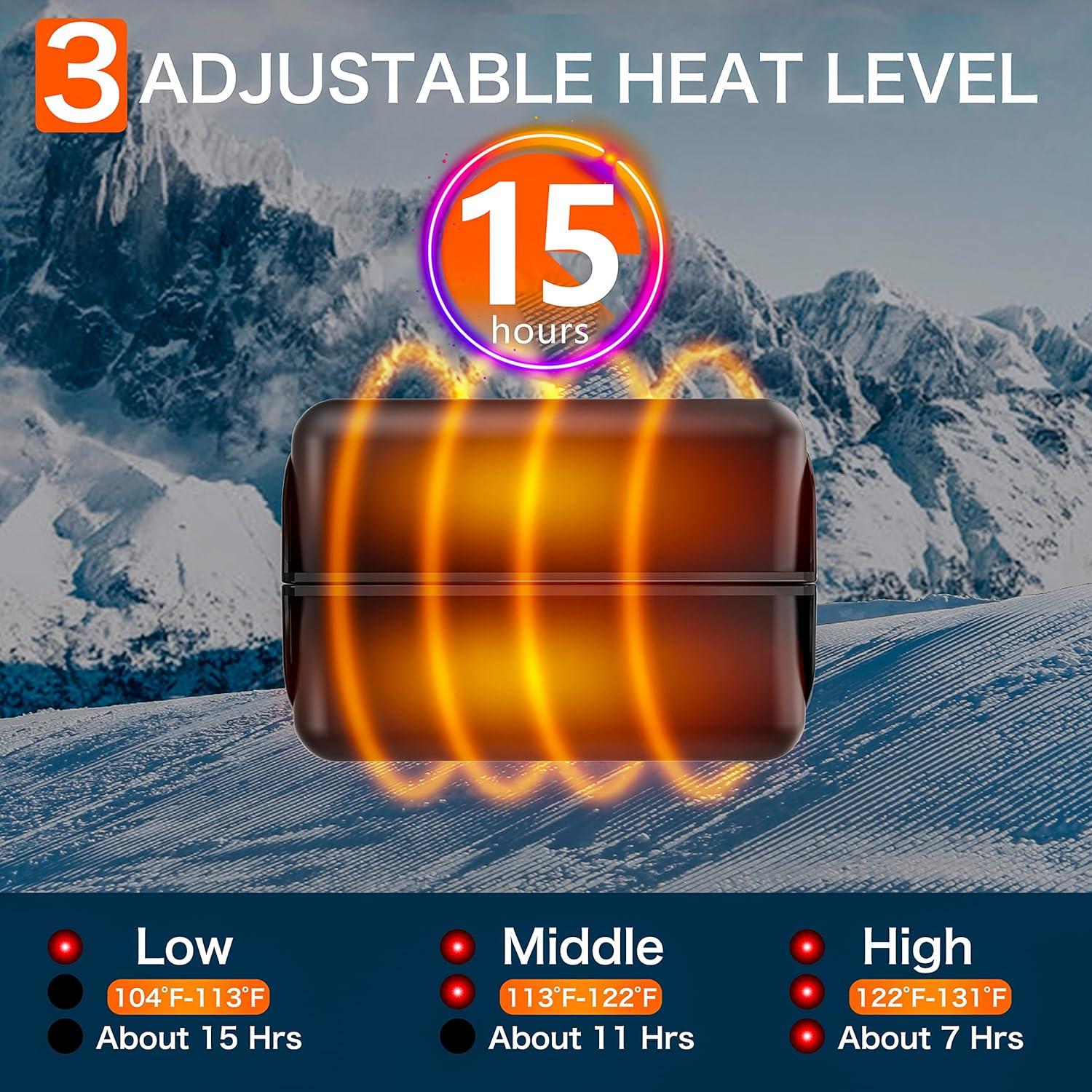 Calentadores de Manos Recargables INNOPAW OT-83 10000mAh 2 en 1