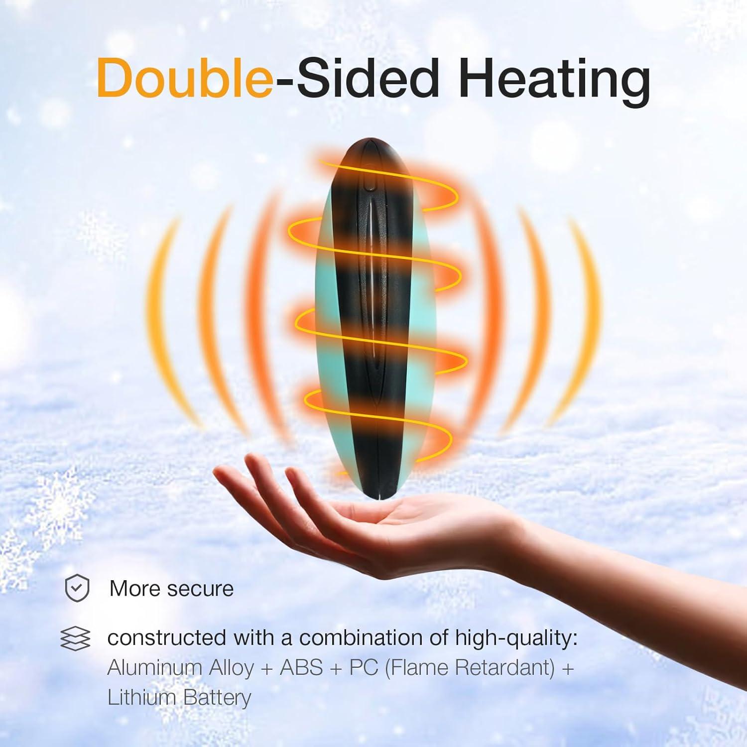 Calentador de Manos Recargable Eiruaw ZLS-A6 5200mAh Rosa