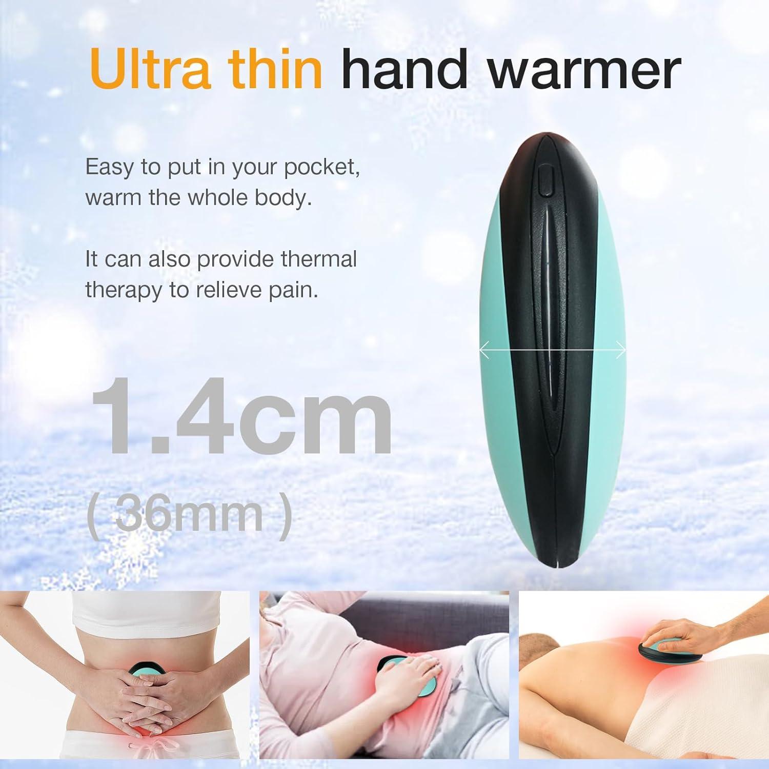 Calentador de Manos Recargable Eiruaw ZLS-A6 5200mAh Rosa