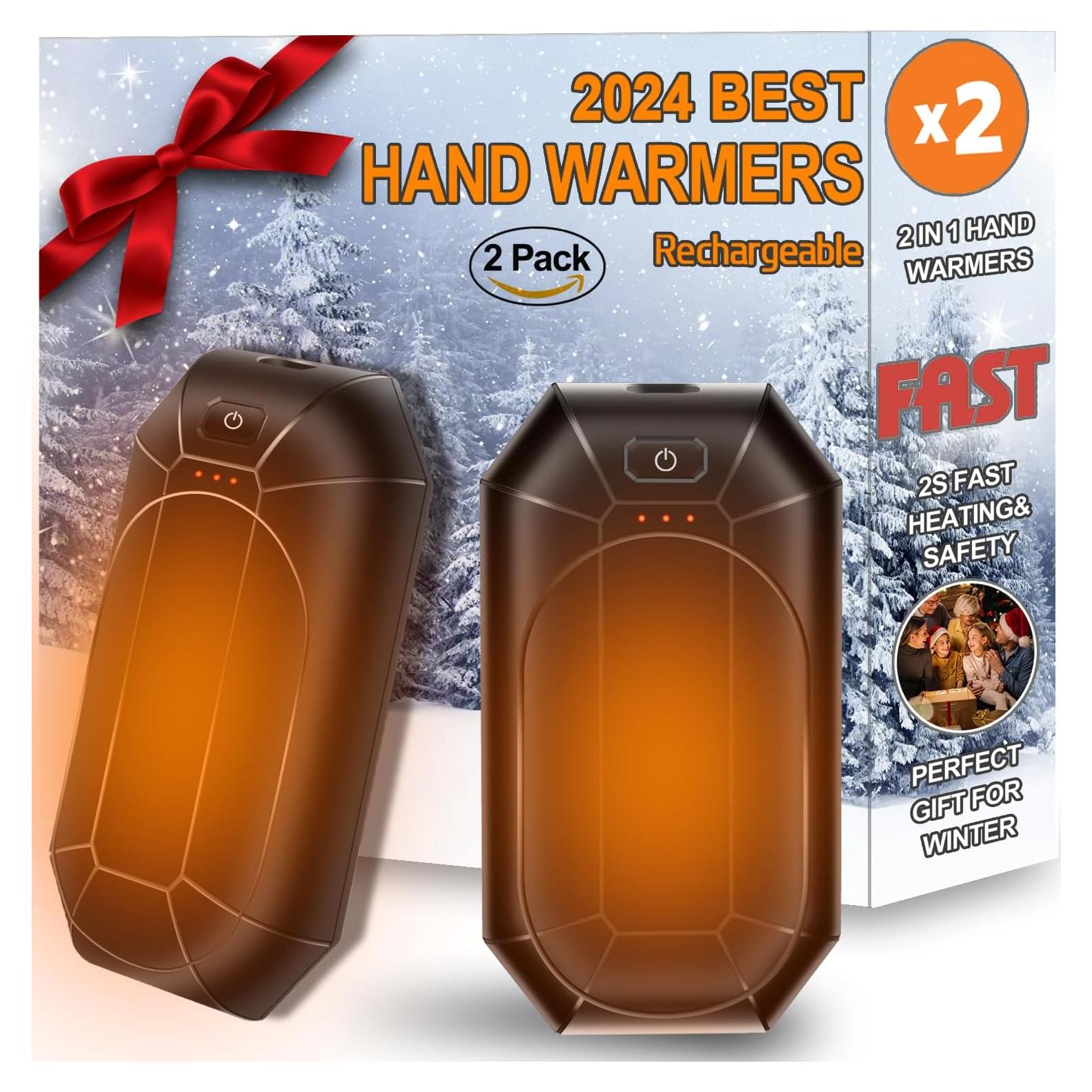 Calentadores de Manos Recargables GEHEN AO-212 4000mAh 2-Pack