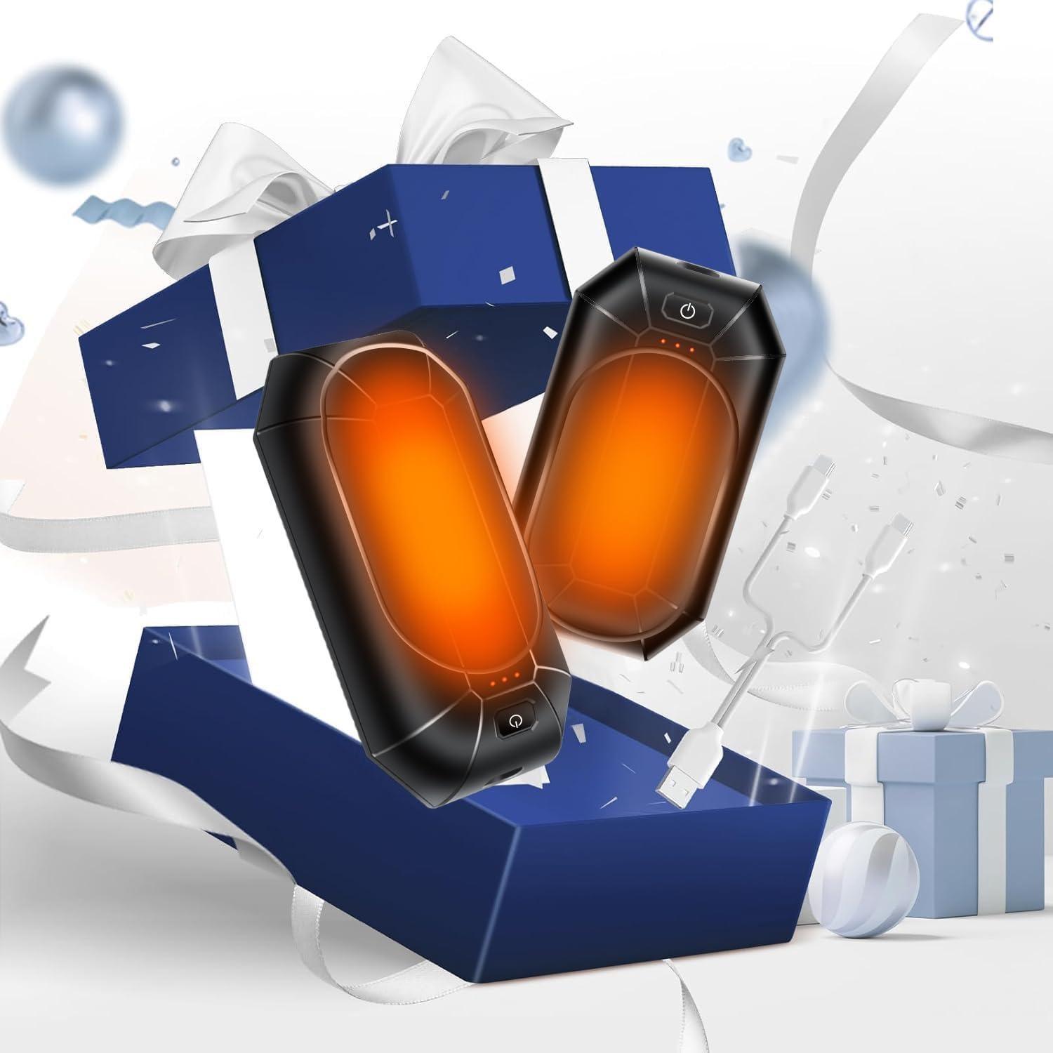 Calentadores de Manos Recargables GEHEN AO-212 4000mAh 2-Pack