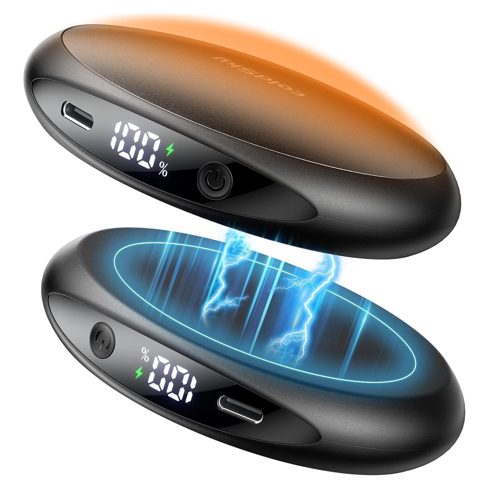 Calentadores de Manos Recargables coldSky LY117 2 Pack 4000mAh