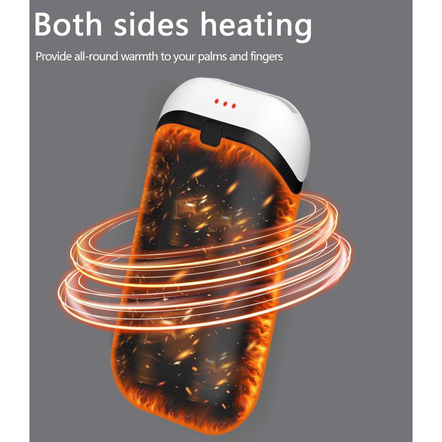 Calentadores de Manos Recargables WOWF 5000mAh Doble Cara