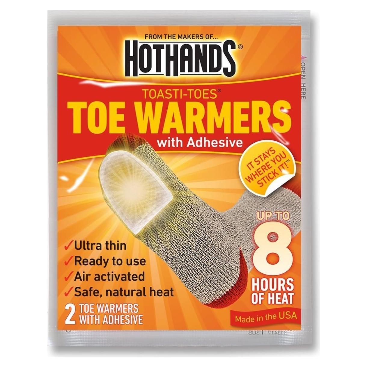 Calentadores de Pies HotHands - 10 Pares Individuales