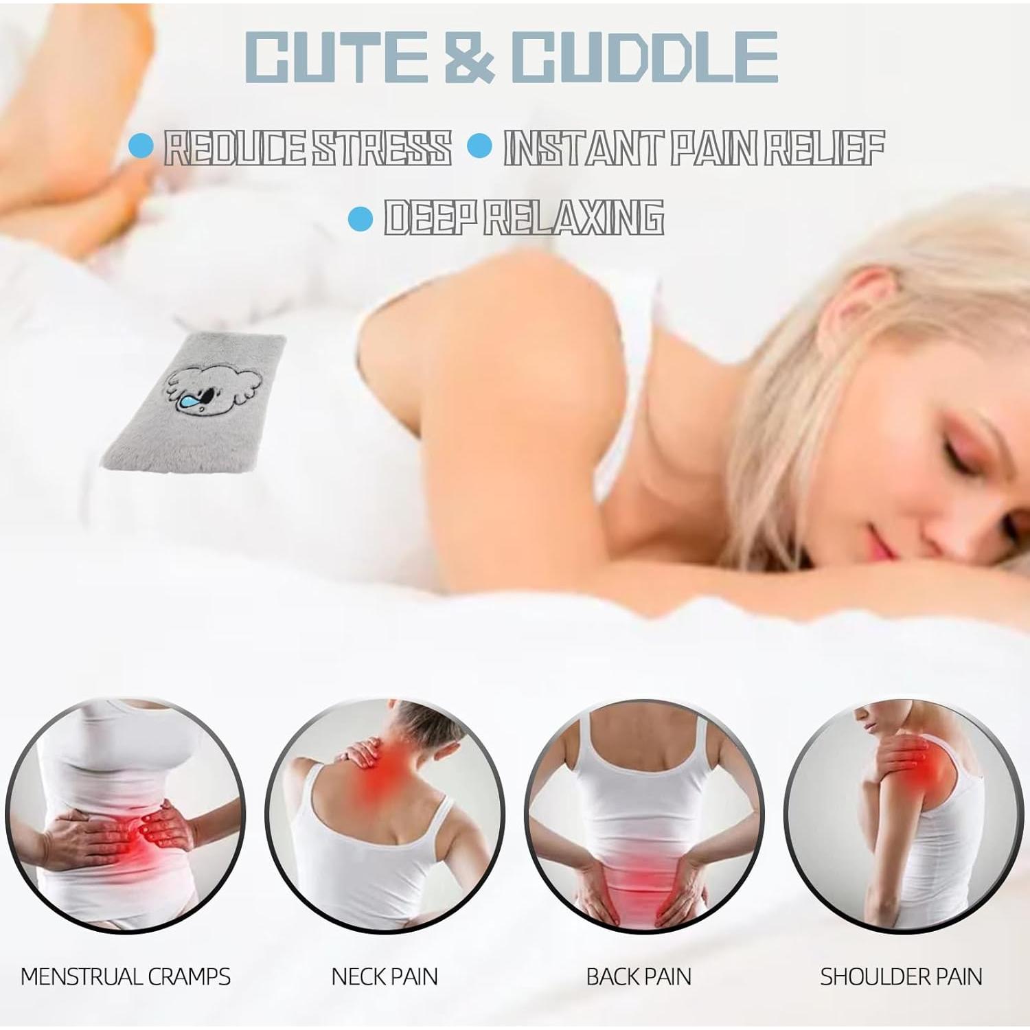 Almohadilla Calentadora Microondas ColdCool 11.9x17cm Gris