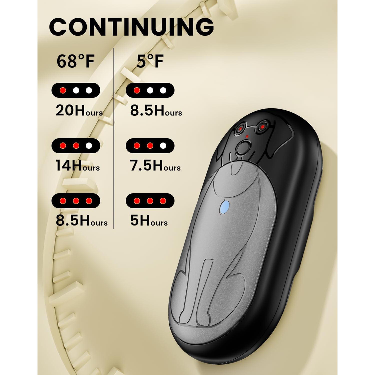 Calentadores de Manos Eléctricos Recargables Miaton AOY-702