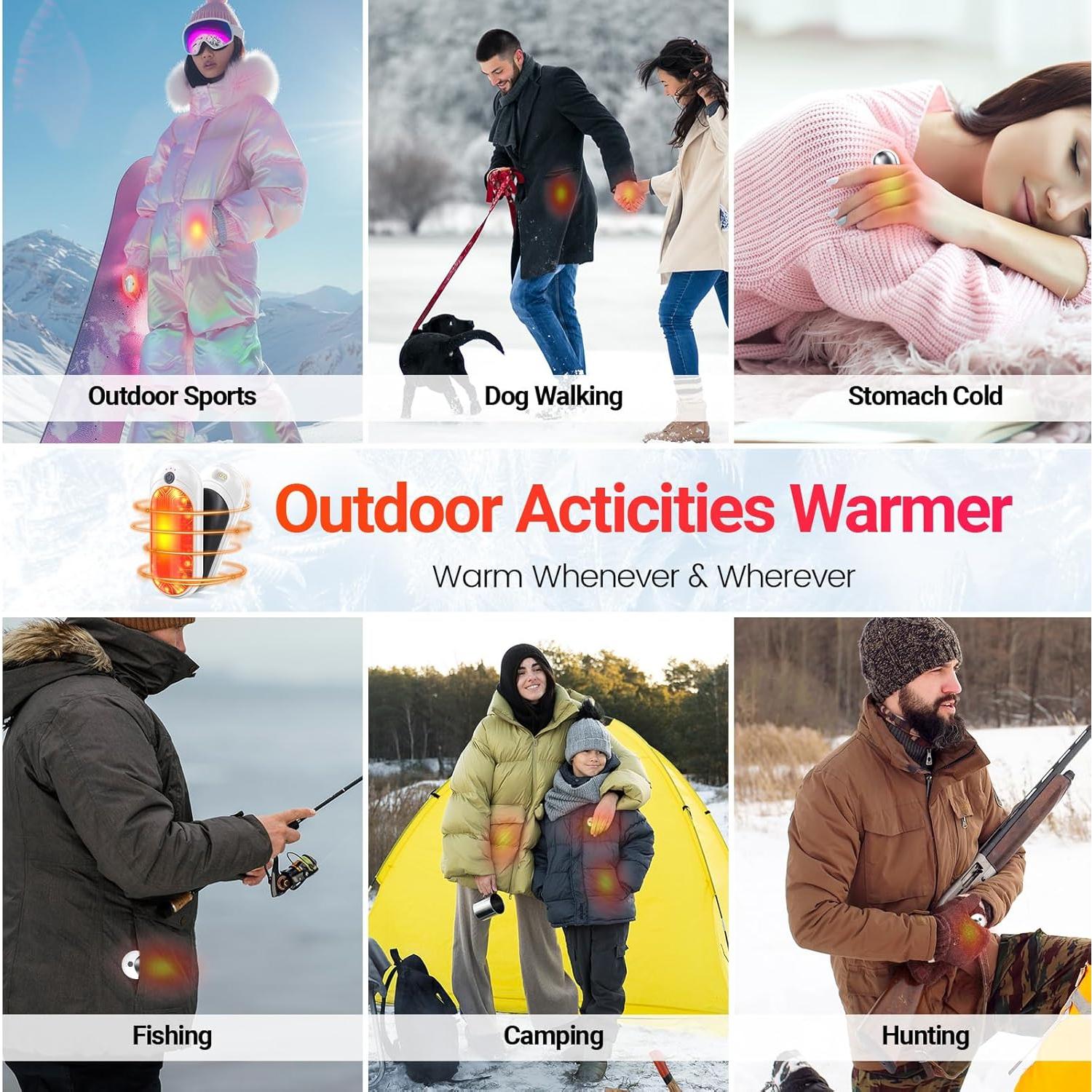 Calentadores de Manos Recargables TempBliss N6 14000mAh