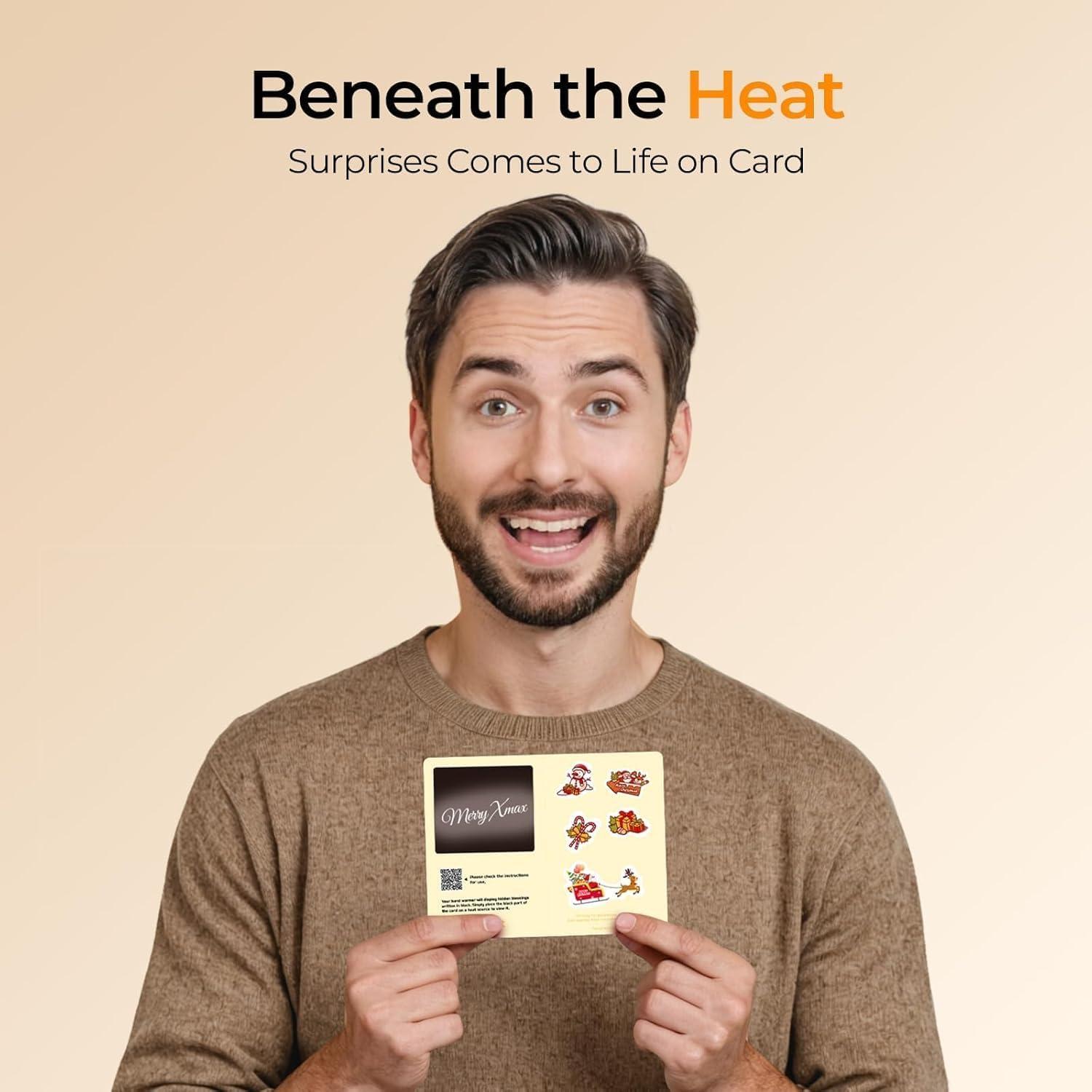 Calentadores de Manos Recargables Hotdot 2-Pack 6400mAh LED