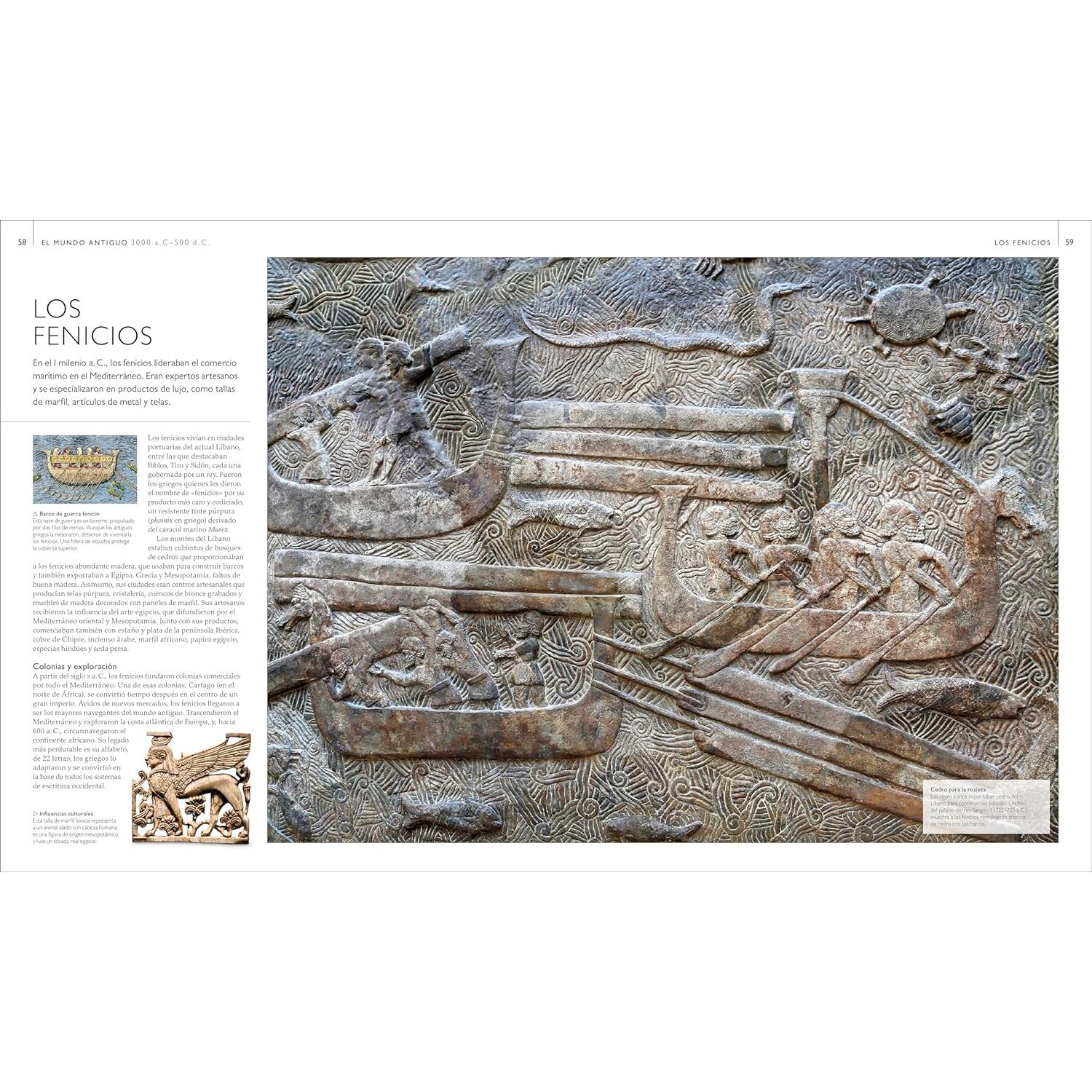 Historia del mundo mapa a mapa (History of the World Map by Map) (DK History Map by Map) (Spanish Edition)