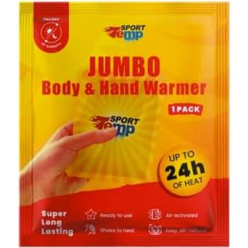Calentadores de Manos Jumbo Sport Temp - 25 Piezas, 24 Horas Calor