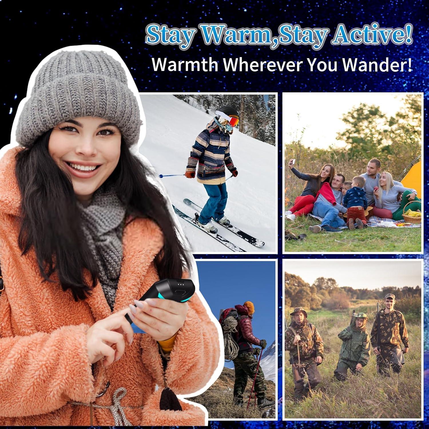 Calentadores de Manos Recargables UJROQI OT-109 6000mAh 20h