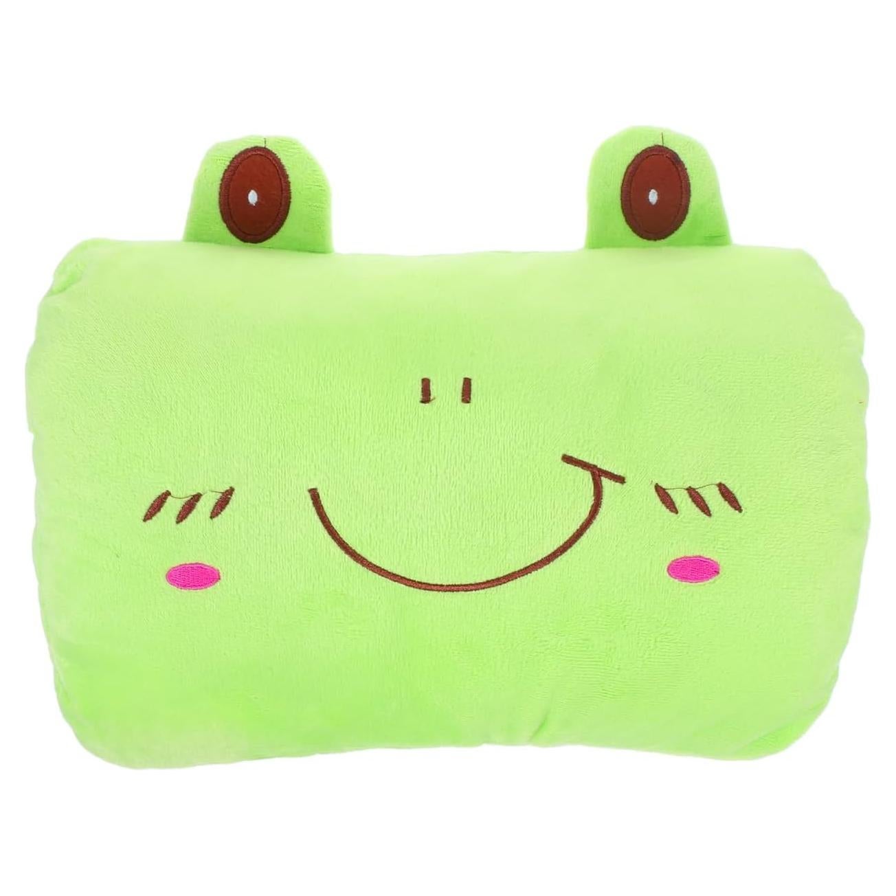 Almohada Calentadora de Manos Veemoon 26x19cm Peluche Verde