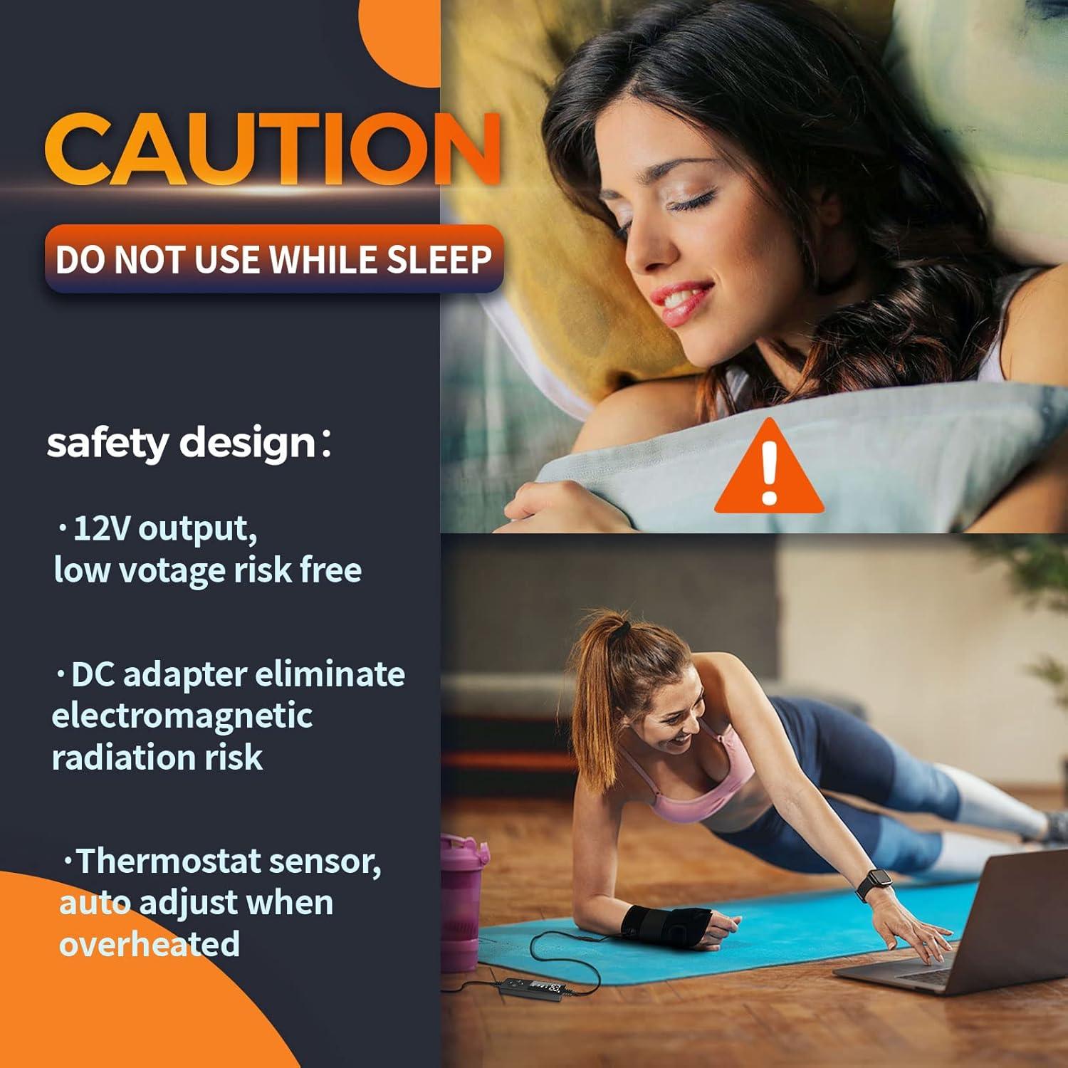 Almohadilla Térmica Eléctrica ELEKHEAL para Pulgar y Muñeca S