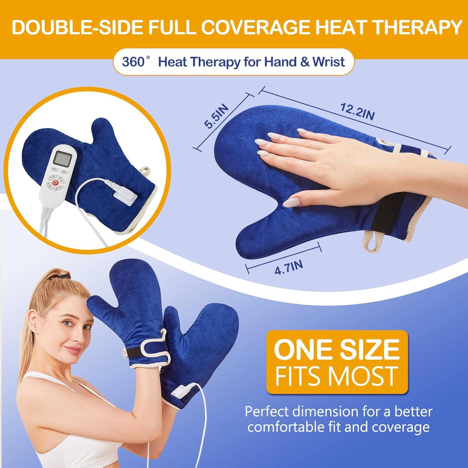 Guantes Calentados JOBYNA para Alivio de Artritis y Dolor