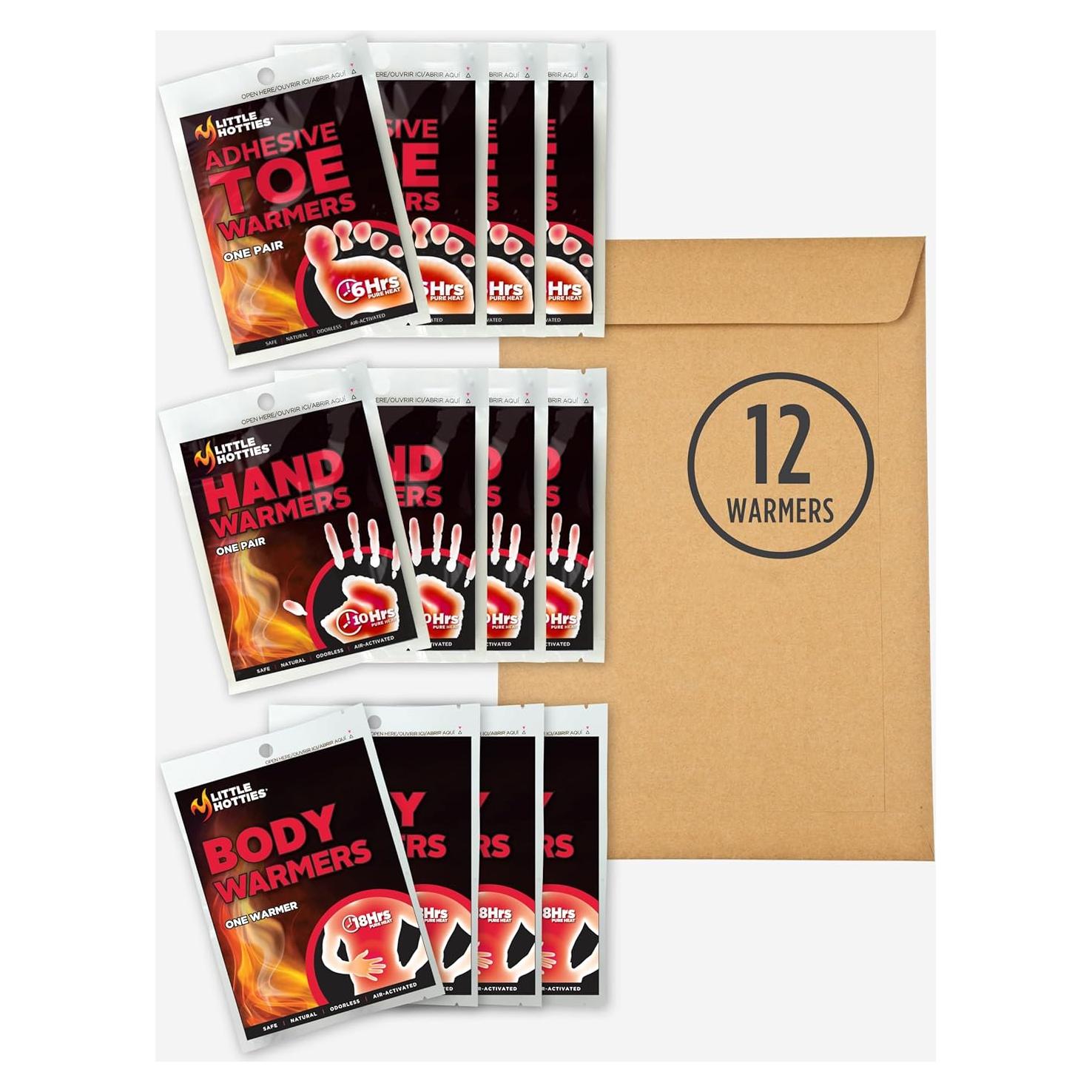 Calentadores Adhesivos Little Hotties Multi Pack - 12 Pzs