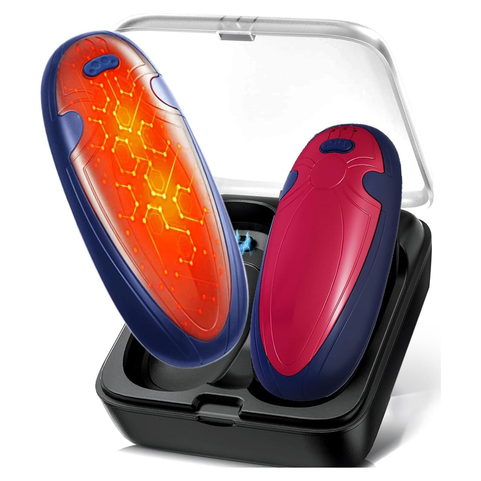 Calentadores de Manos Eléctricos BOANKODU N9 - 2000mAh, 60Hrs