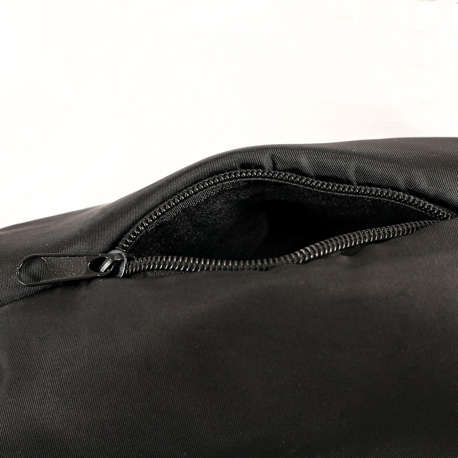 Bolsa Calentador de Manos Fútbol AMQTSLM Negro con Cremallera