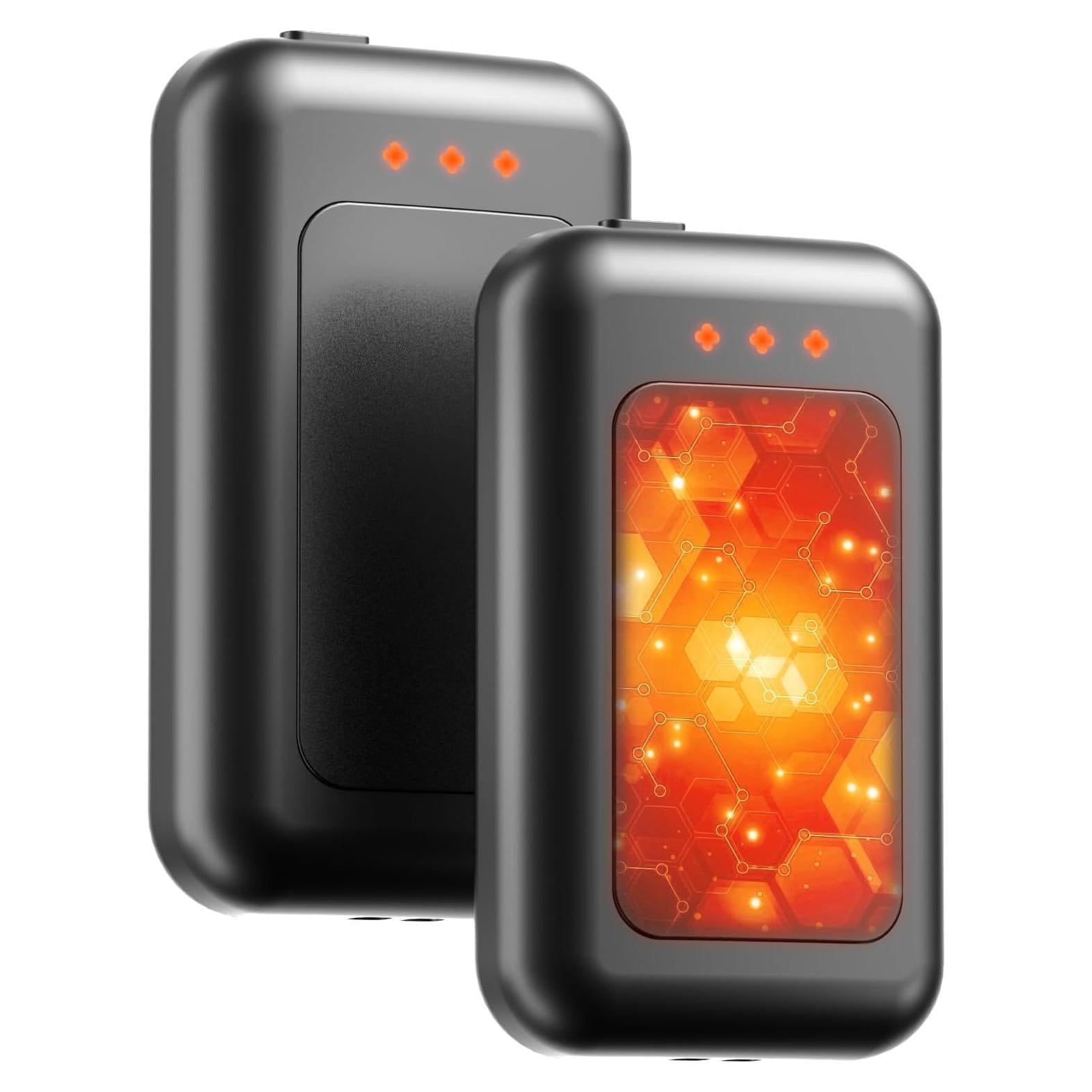 Calentadores de Manos Recargables Hotdot HW-01 2-Pack Gris