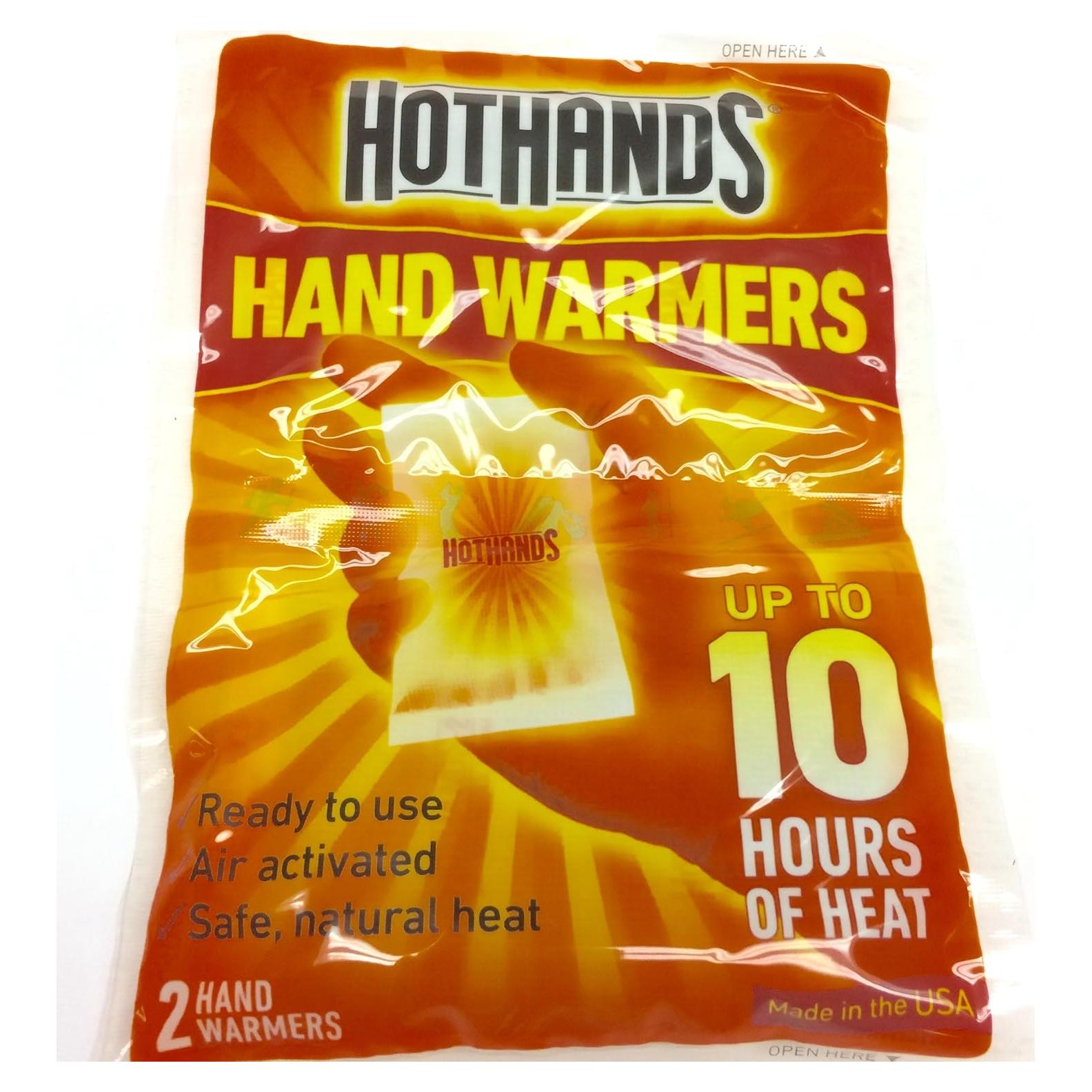 Calentadores desechables HotHands HAND05 - 8 pares - 10 horas