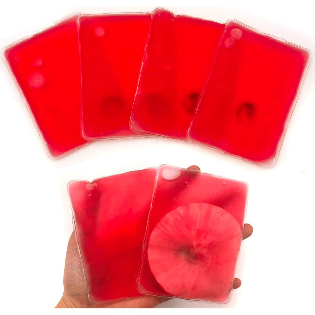 Calentadores de Manos Reutilizables Coldchill 4PCS Rojo