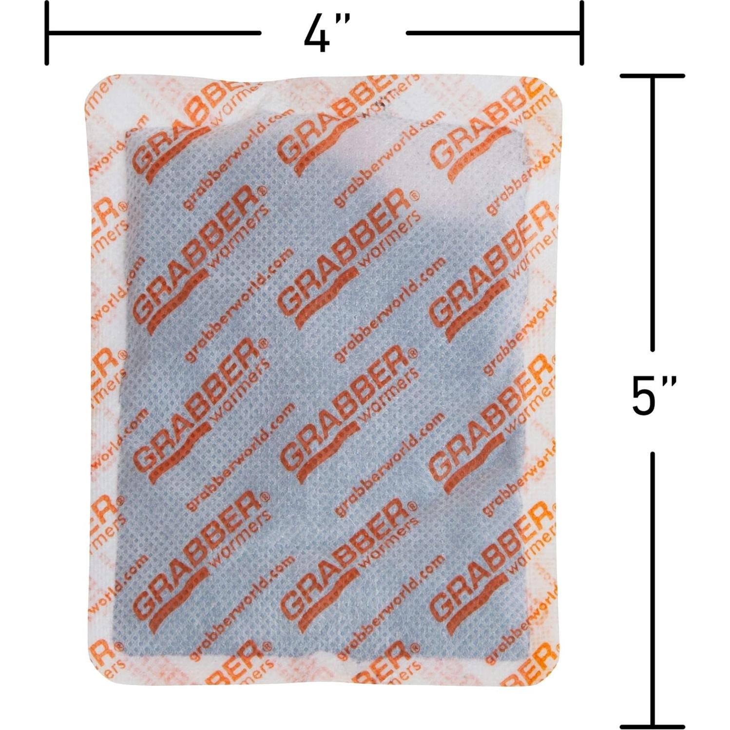 Paquete de 10 Calentadores Corporales Grabber 18 Horas