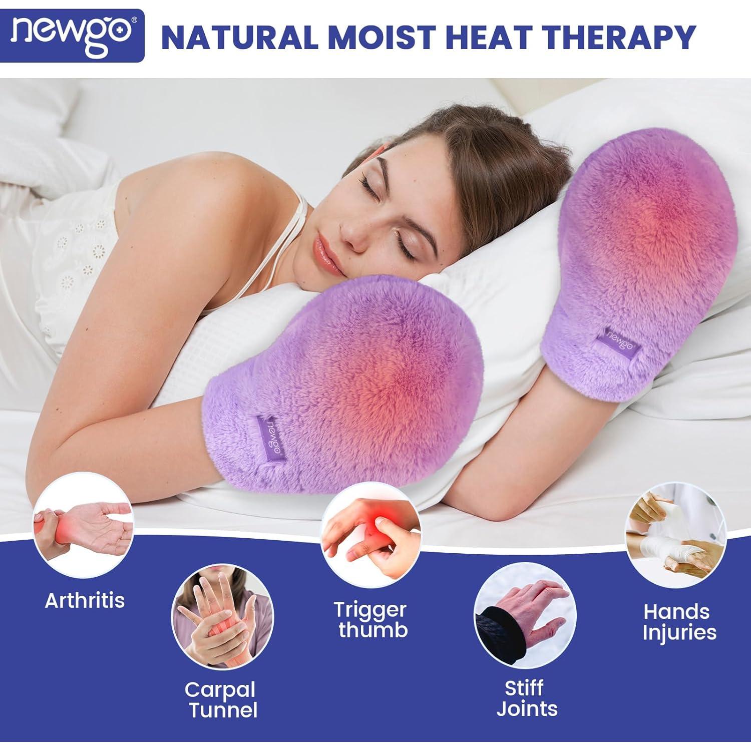 Mitones Calentables NEWGO para Manos - Alivio Artritis 2 Pzs
