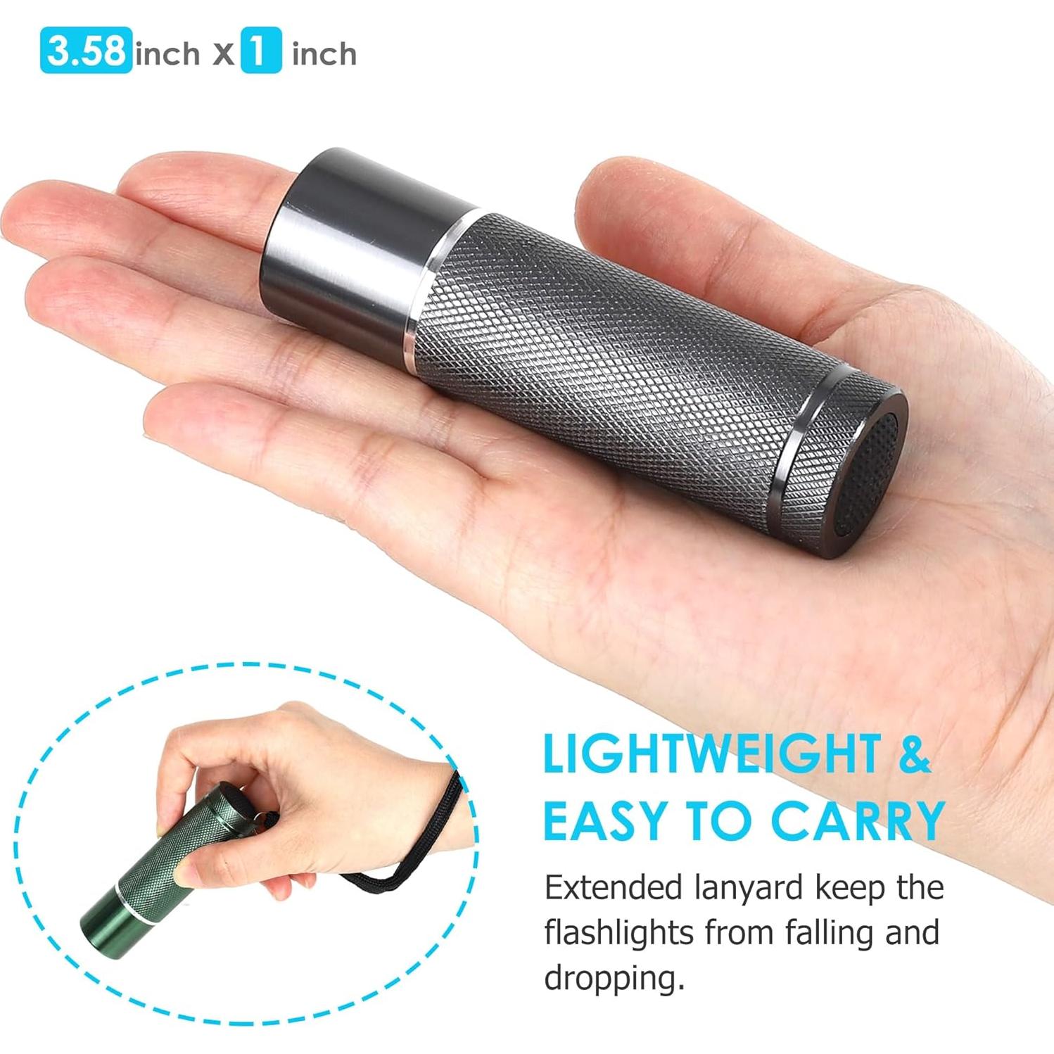 Juego de 24 Linternas LED FASTPRO con Baterías AAA Incluidas