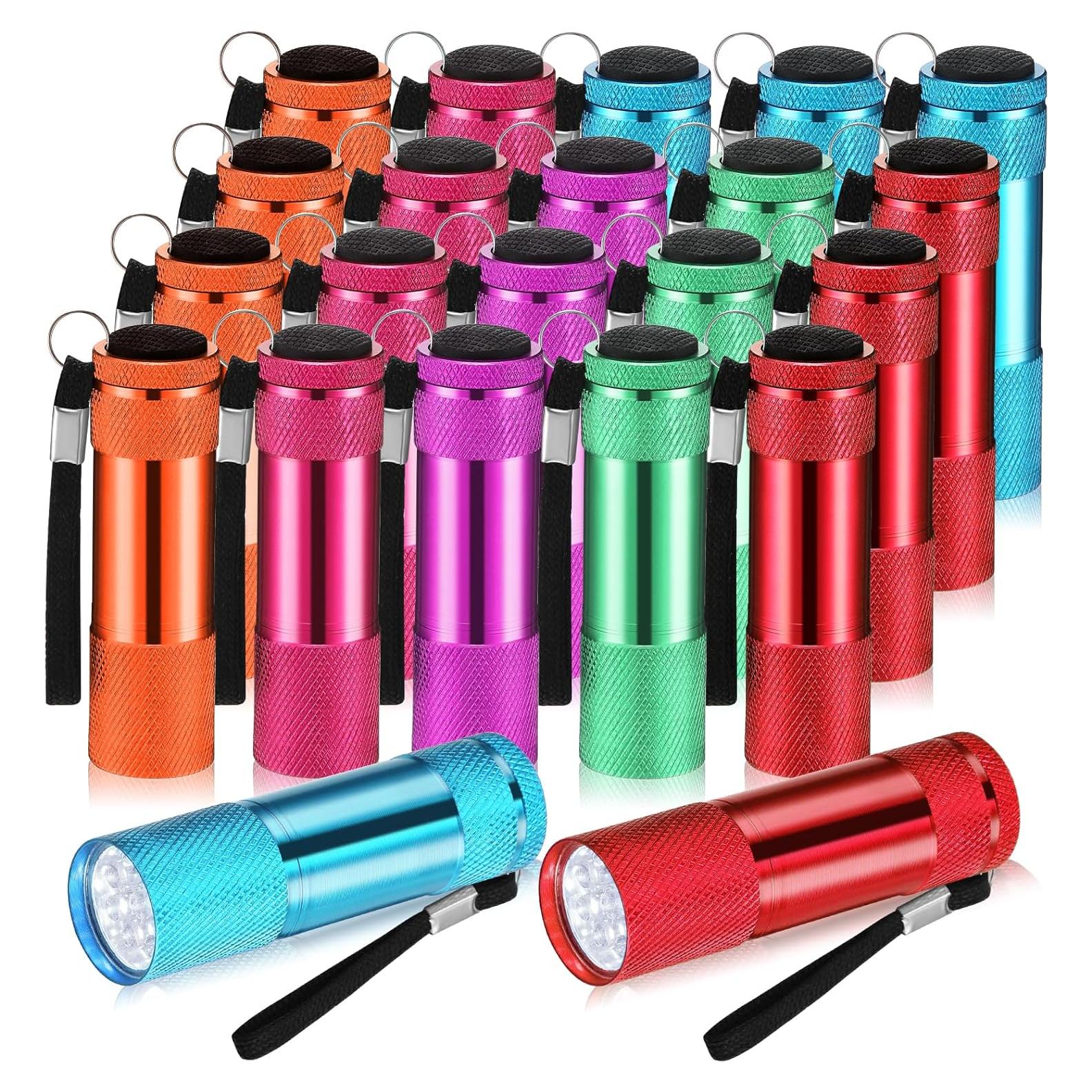 Linternas LED Mini VIHOSE 20 Pcs Aluminio Portátiles