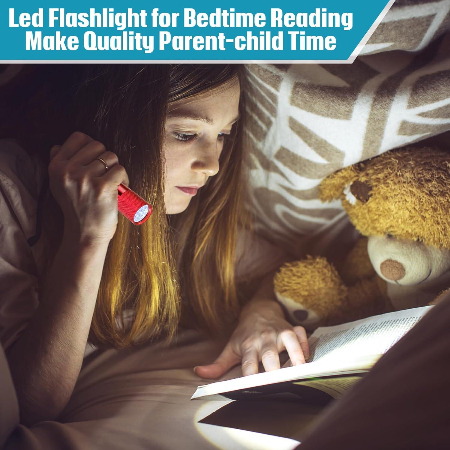 Linternas LED Mini VIHOSE 20 Pcs Aluminio Portátiles