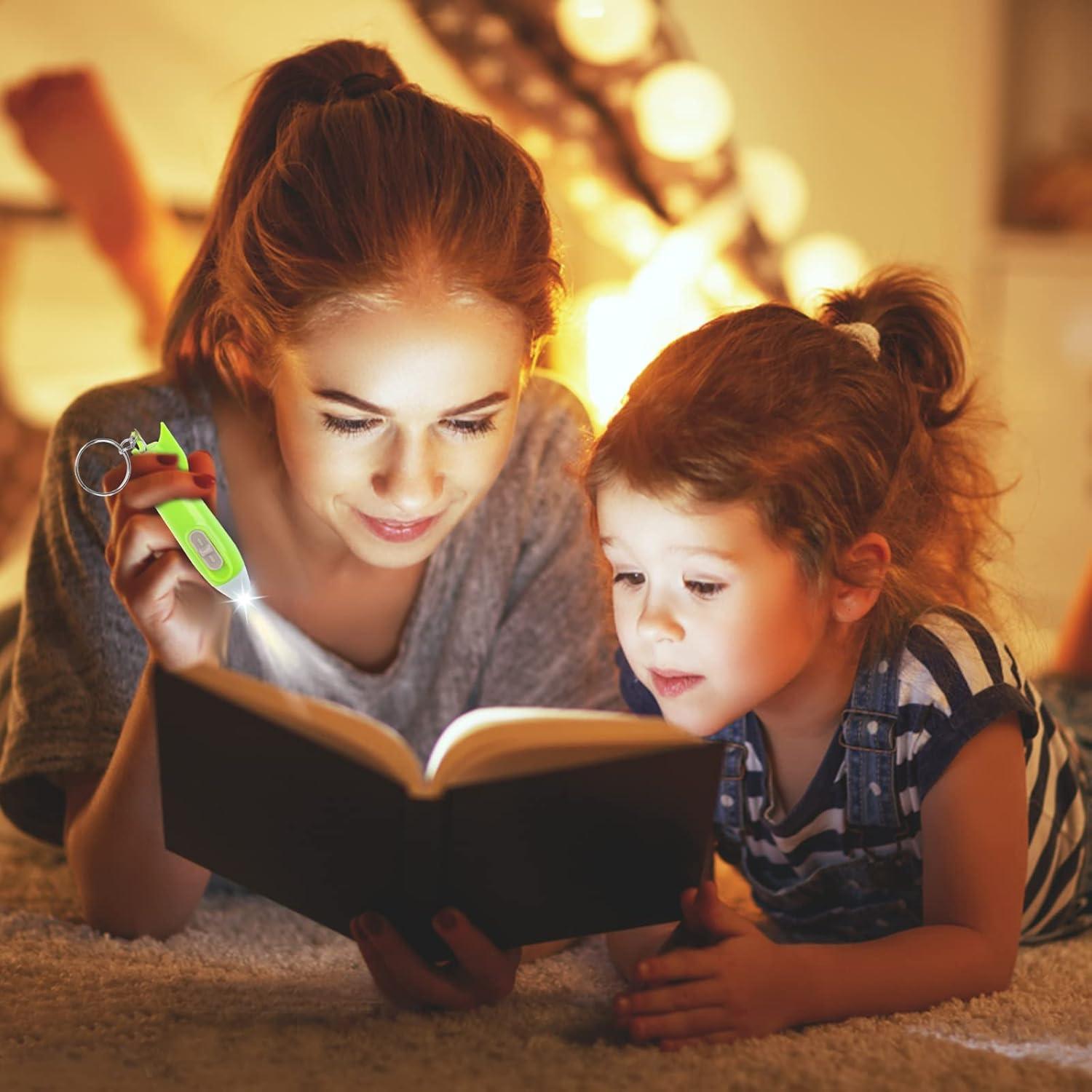 48 Mini Linternas LED Llavero Cohete GHN - Regalos Fiesta