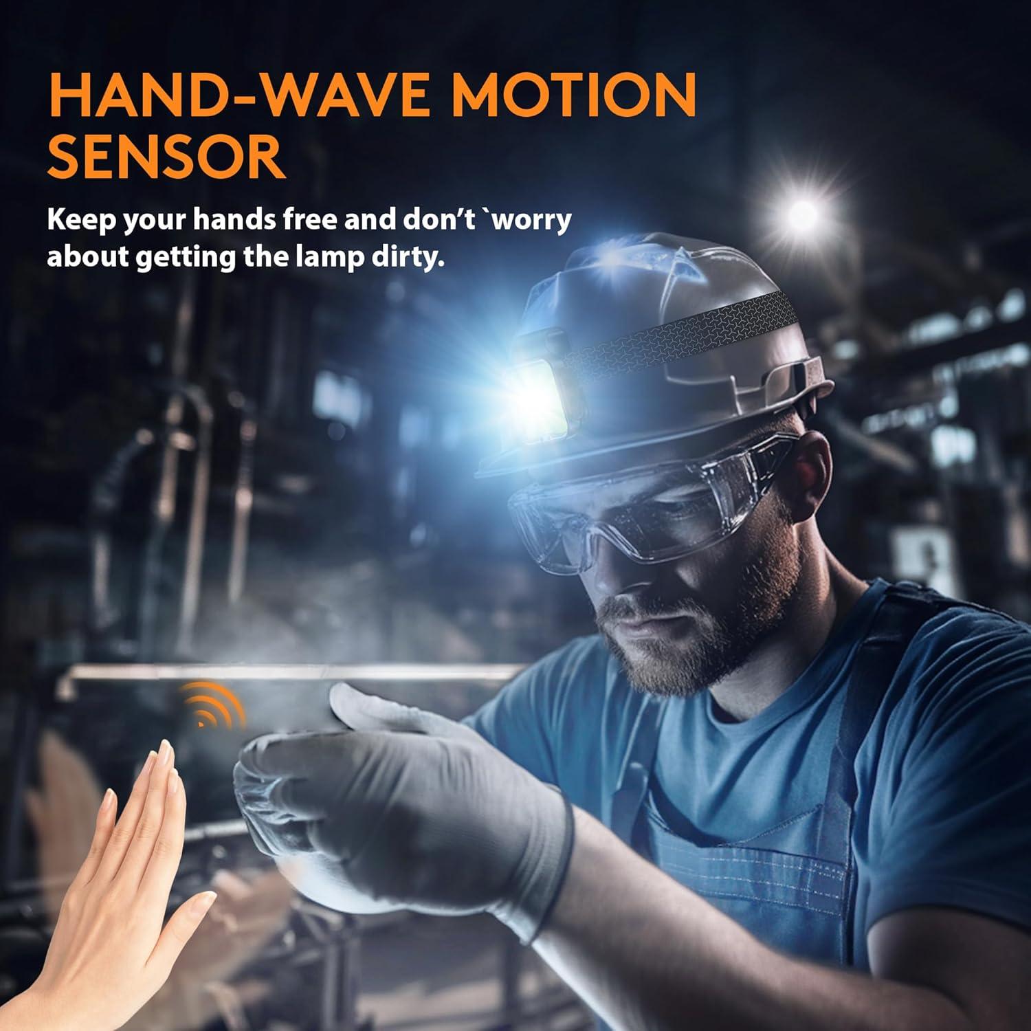 Luz Recargable para Correr ZIAU con 12 Modos y Sensor de Movimiento