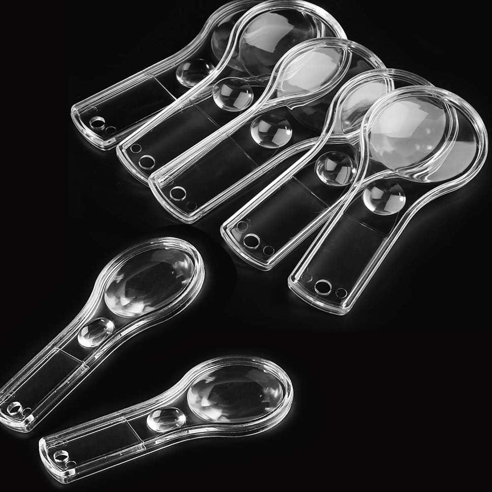 Paquete de 24 Lupas de Aumento IRCHLYN 5X y 15X para Niños