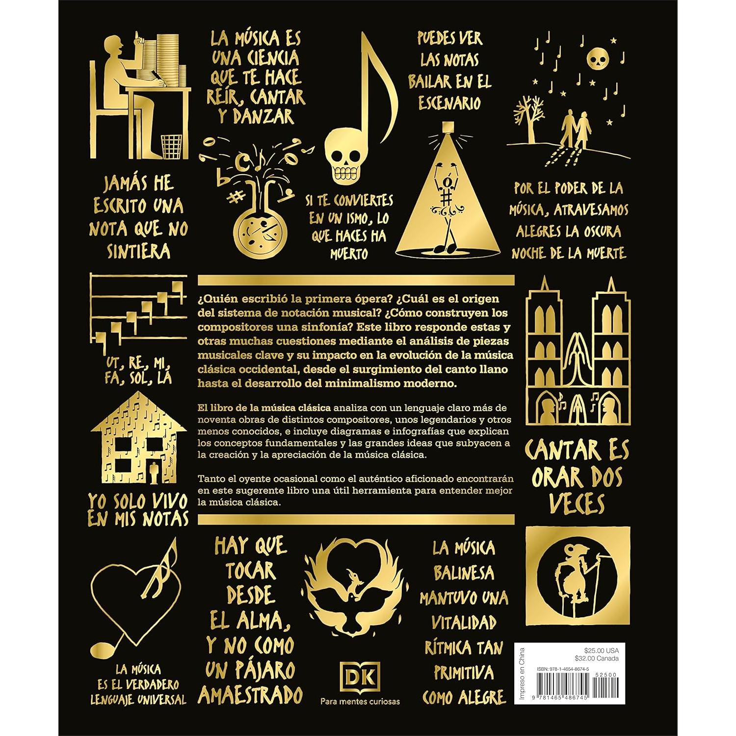 El libro de la música clásica (The Classical Music Book) (DK Big Ideas) (Spanish Edition)