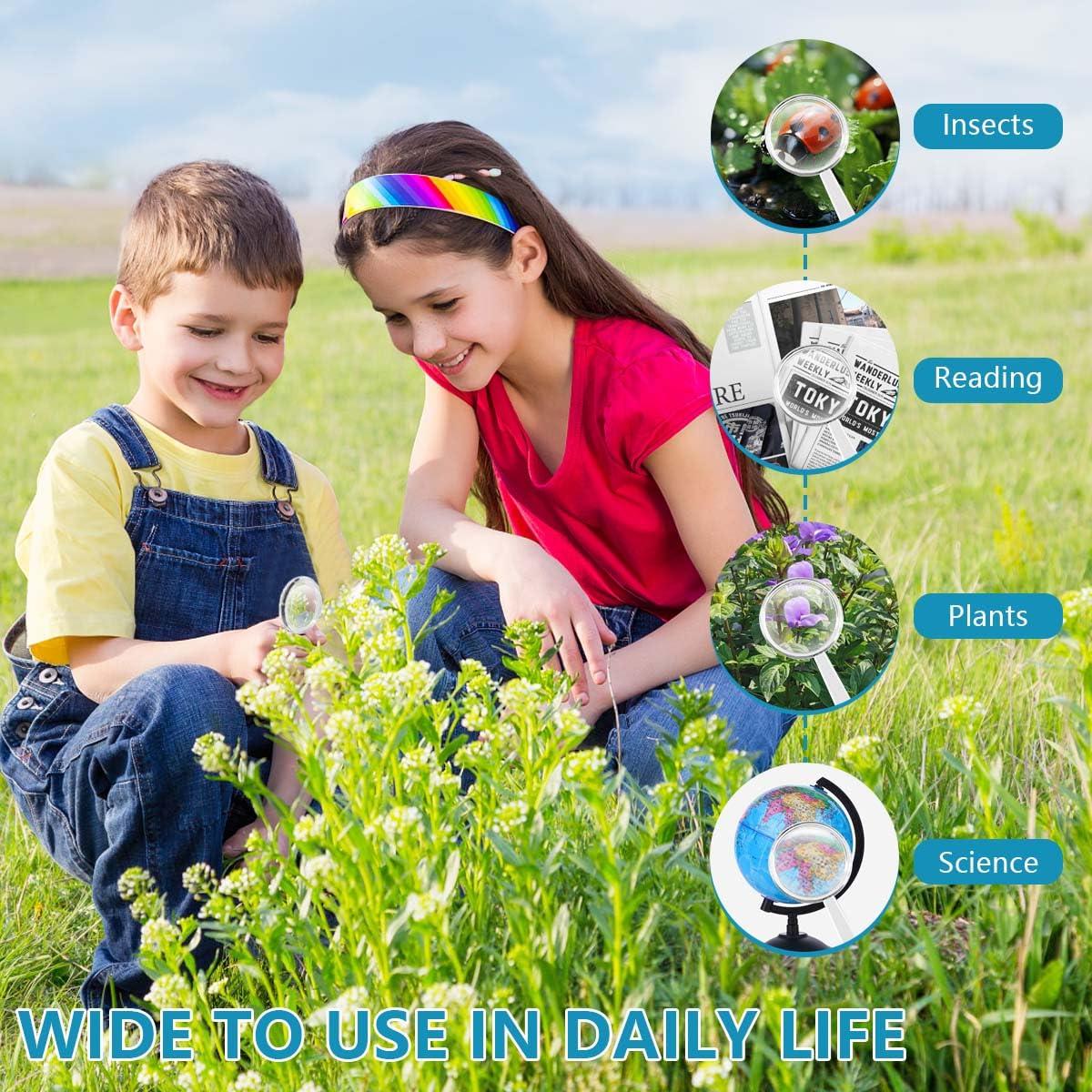 Lupas de Aumento OBTANIM 20 Piezas Plástico 5X Portátiles