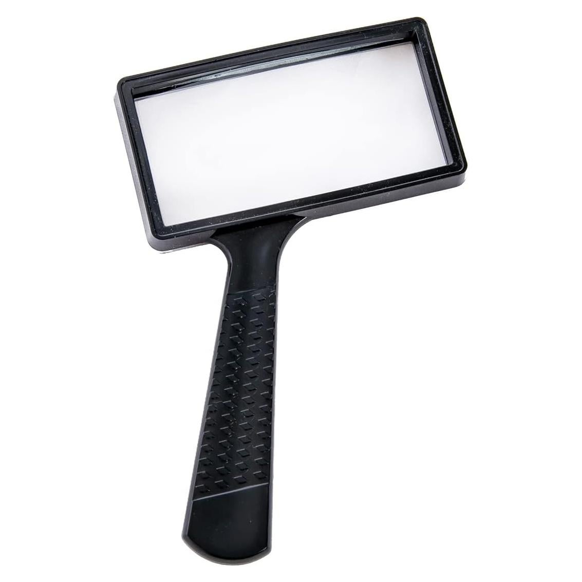 Lupa de Mano HOMEGOAL 5X Aumento Vidrio 10.16x5.08 cm