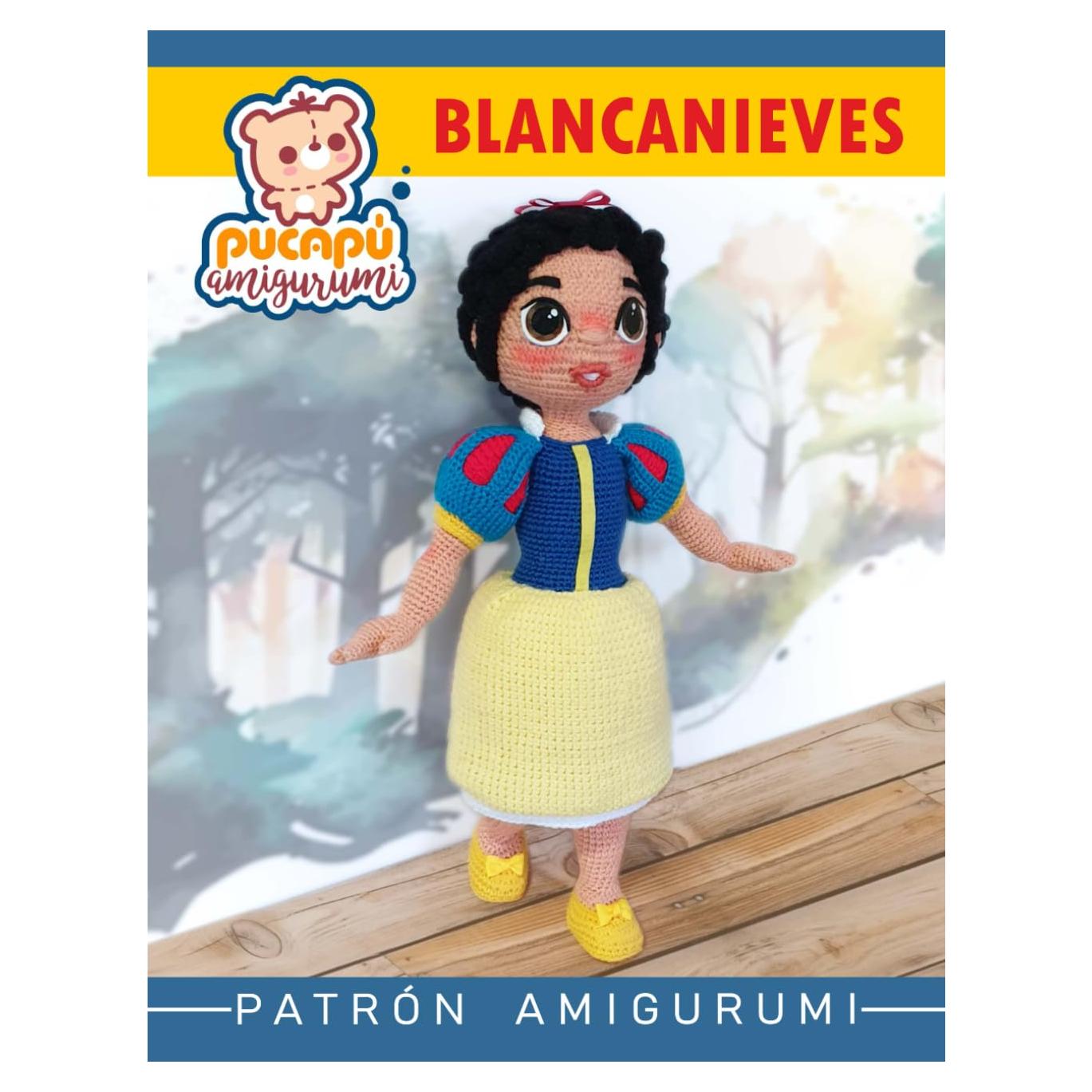 Patrón amigurumi: Blancanieves (Spanish Edition)