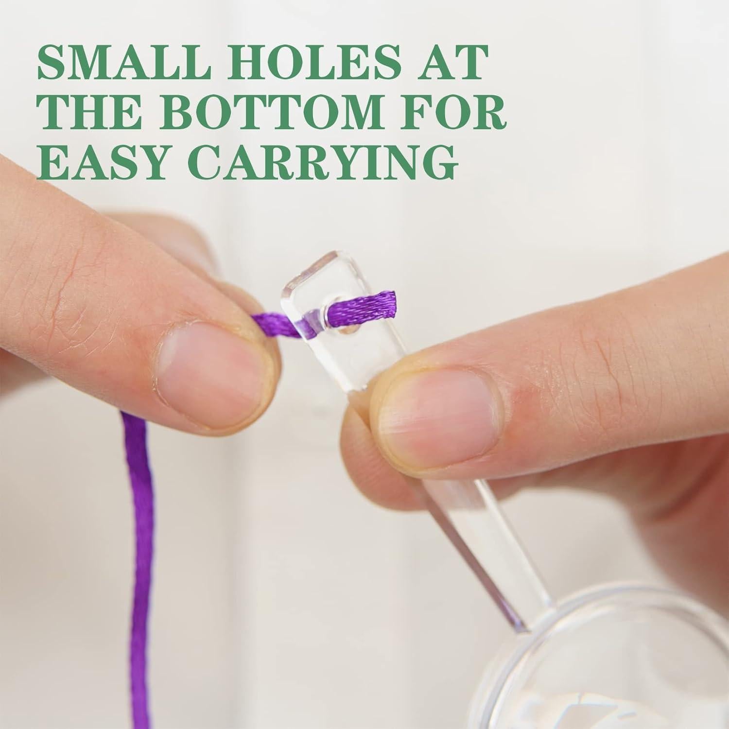 Paquete de 40 Mini Lupas de Aumento OBTANIM 5X Plástico