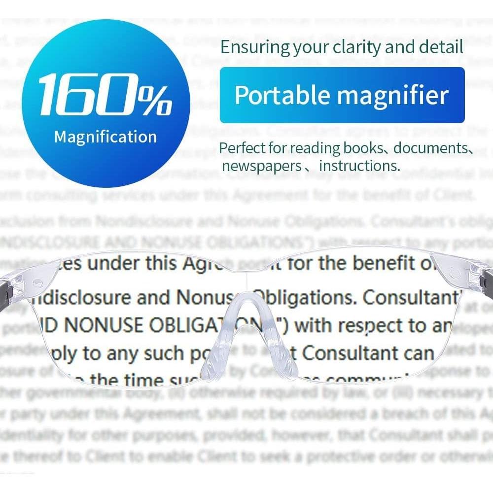 Lupa Oushiun 1.6X para Lectura y Manualidades - Unisex