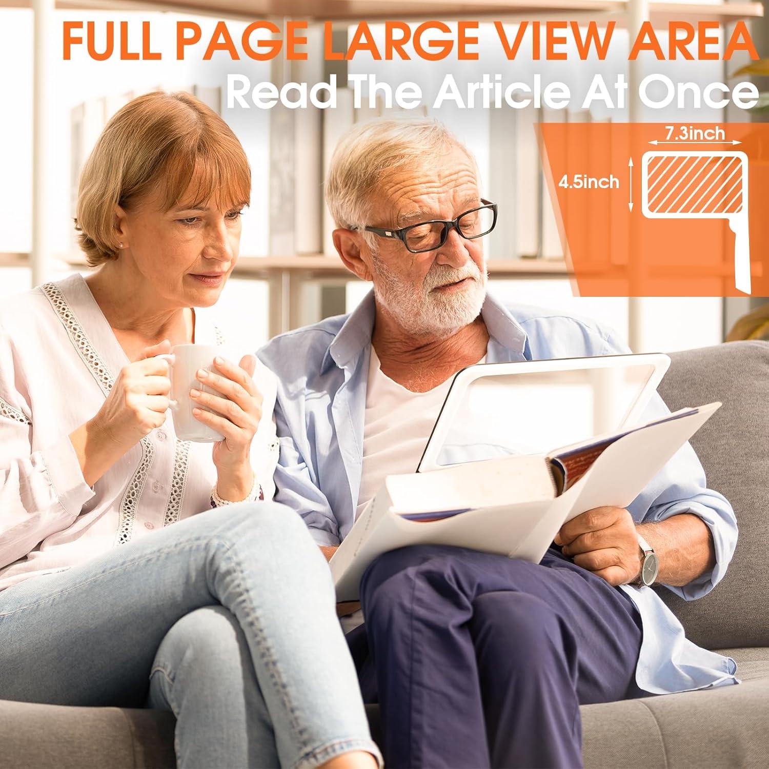 Lupa Iluminada Viimnss 5X con 48 LED y Diseño Plegable