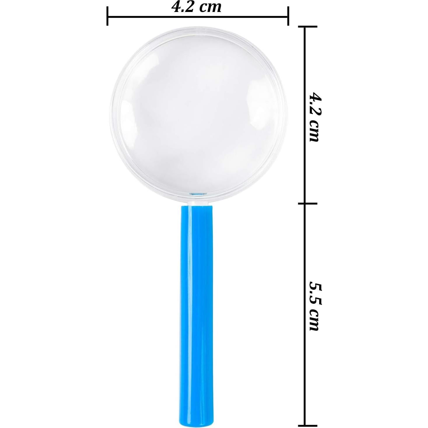 Lentes de Aumento Coloridos Elcoho - 25 Piezas para Niños
