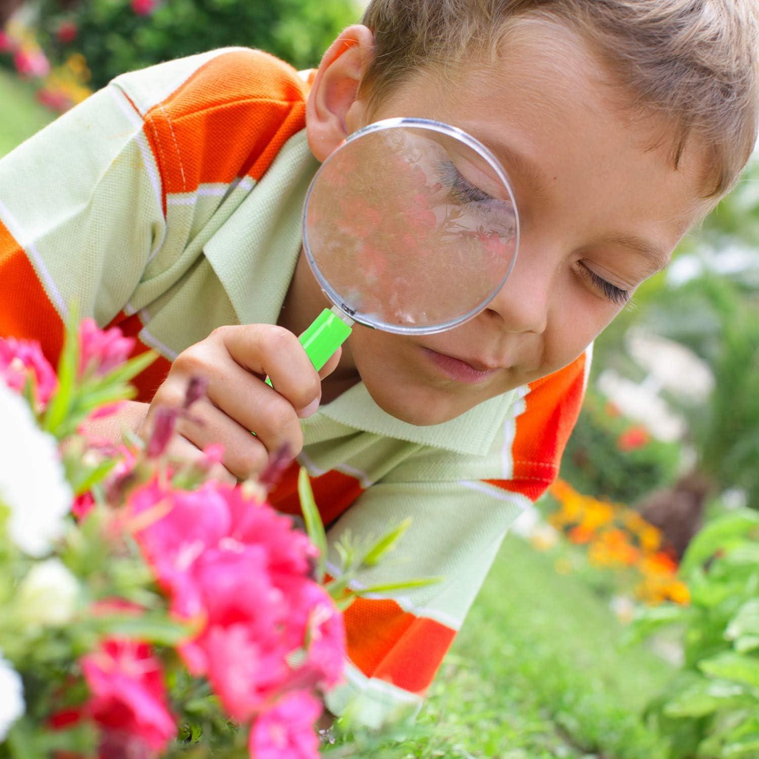 Lentes de Aumento Coloridos Elcoho - 25 Piezas para Niños