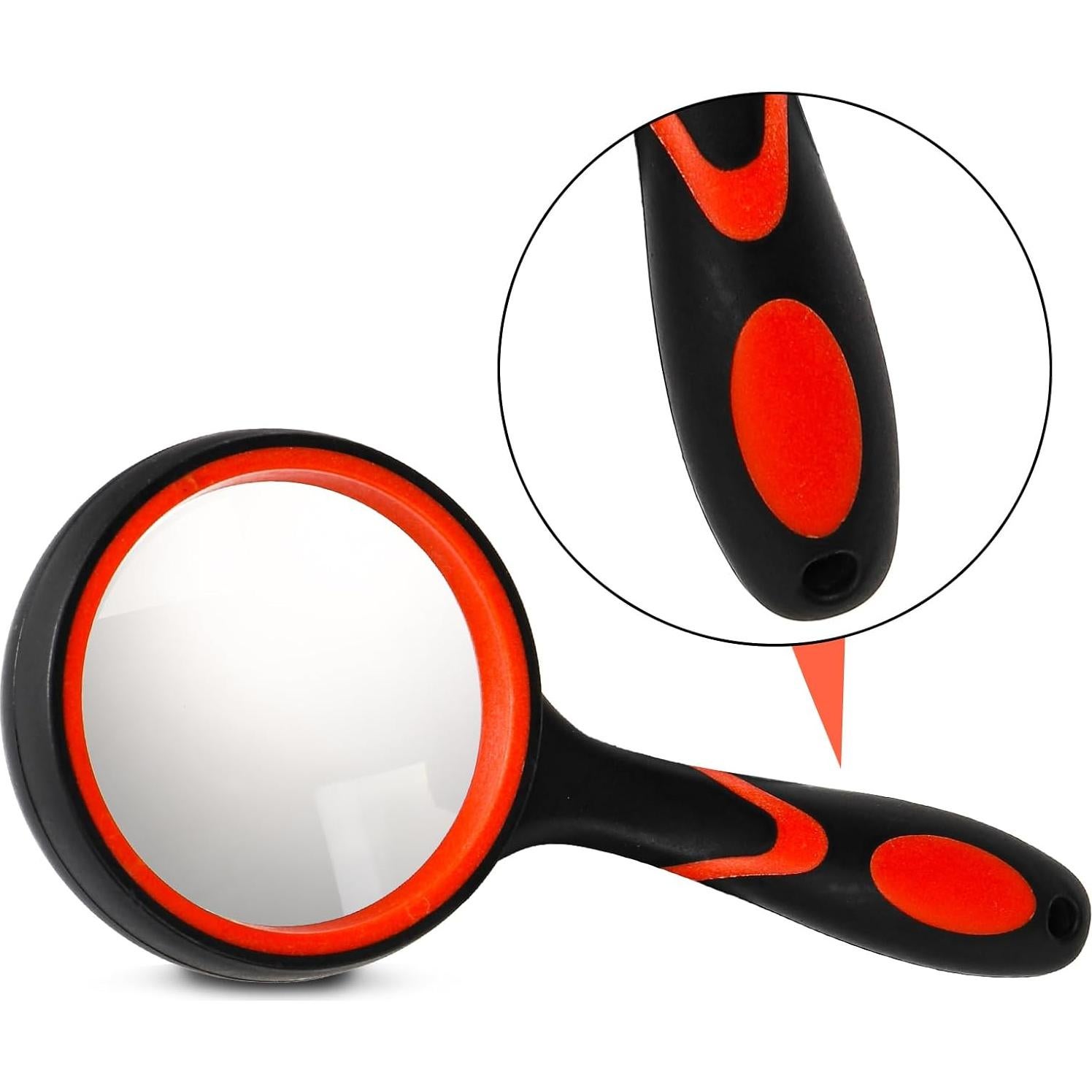 Lupas de Lectura Coloch 12 Pack 10X Vidrio 50mm Antideslizante