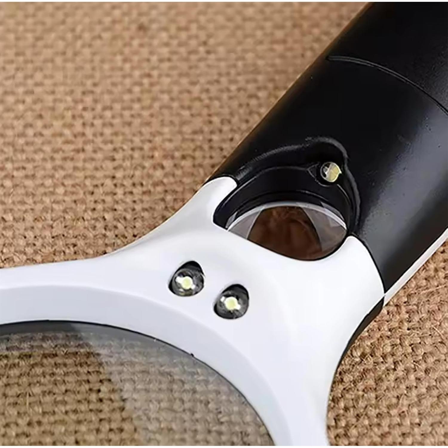 Lupa de Mano 100x CUTE 4 U con Luz LED para Lectura