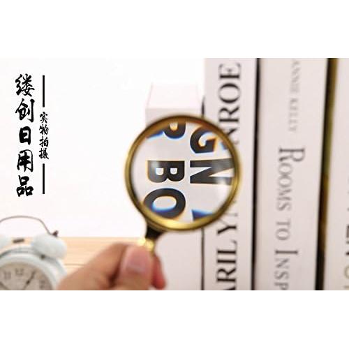 Lupa de Mano 10X Kadaon con Mango de Caoba 8.13 cm