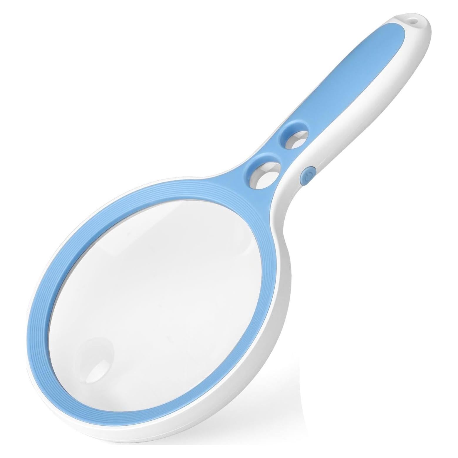 Lupa de Mano EEEKit 10X 25X 45X 60X con Luz LED