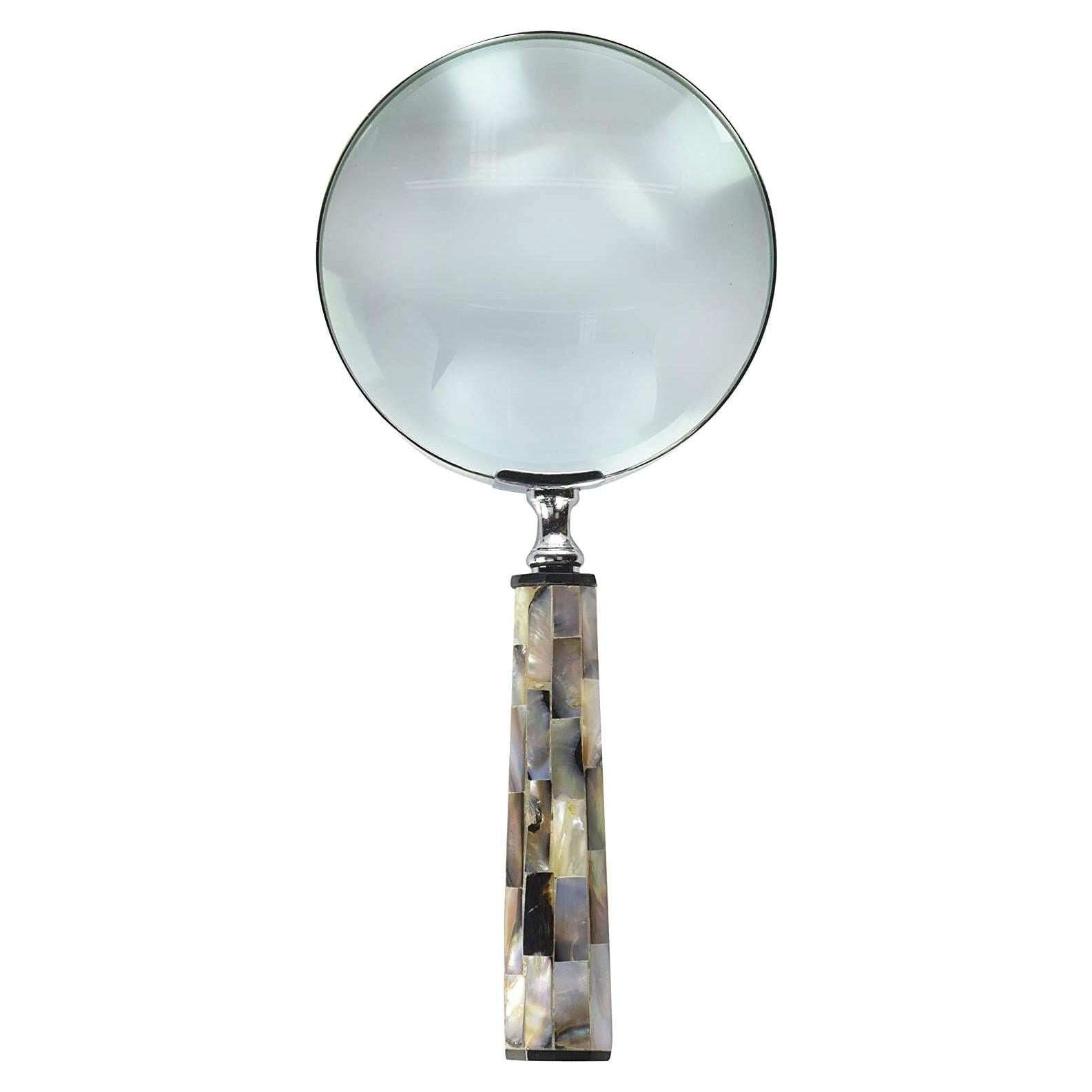 Lupa de Mano 10x Roorkee con Mango de Latón y Lente de Vidrio