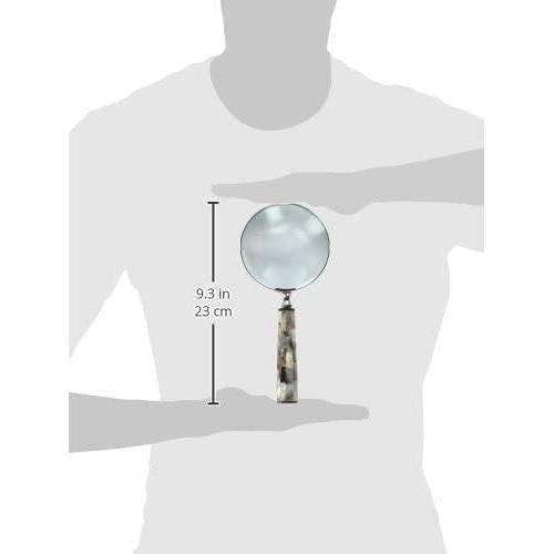 Lupa de Mano 10x Roorkee con Mango de Latón y Lente de Vidrio