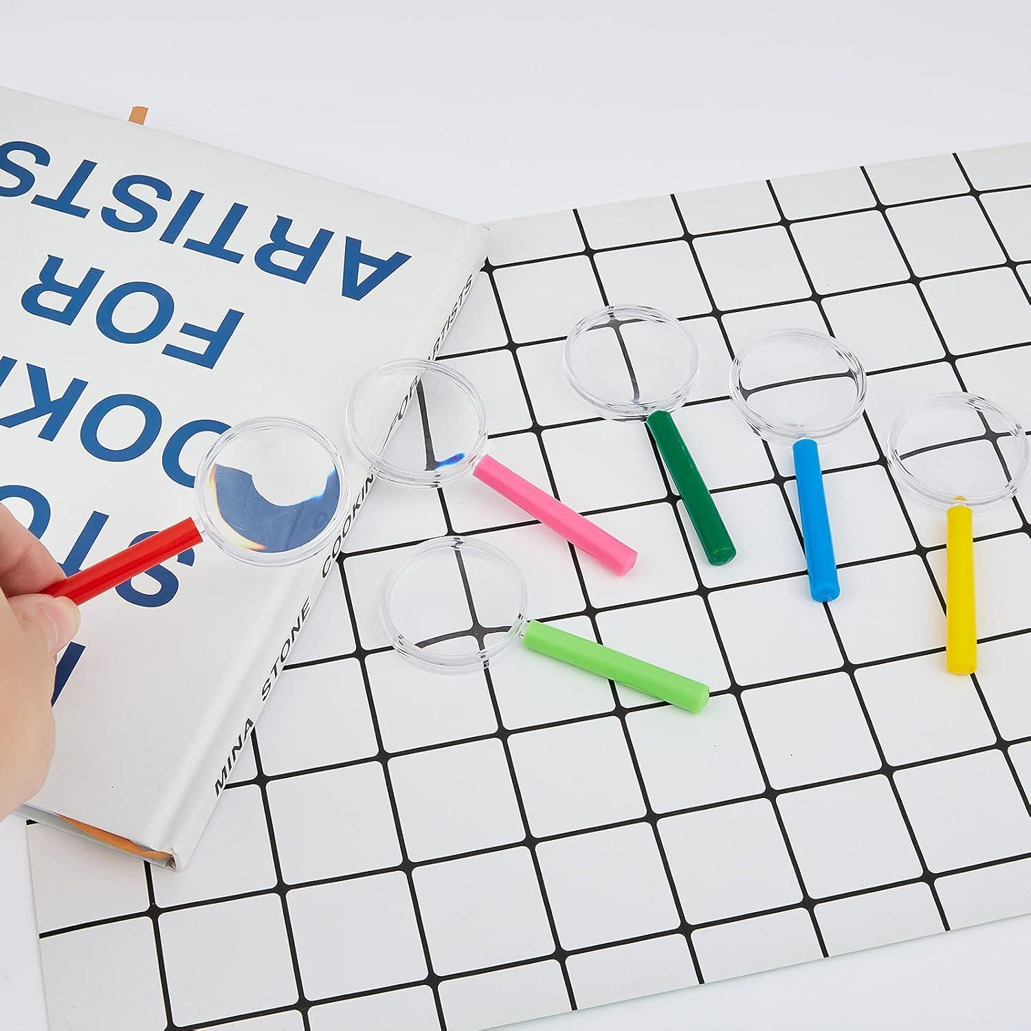 Lupas de Plástico Coloridas IRCHLYN - 30 Piezas para Niños