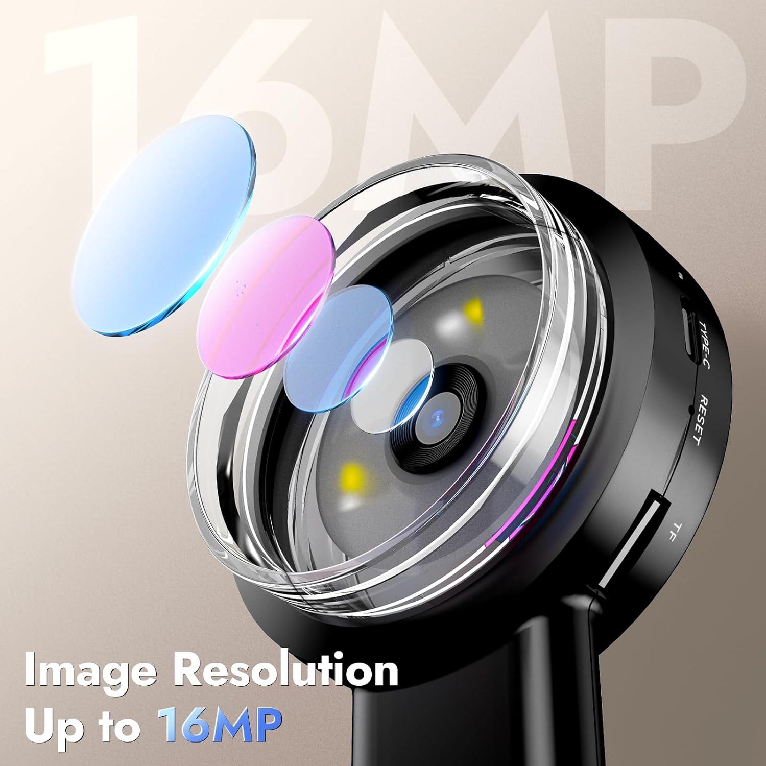 Lupa Electrónica Leipan HM020 100X 2" Pantalla IPS Luz UV